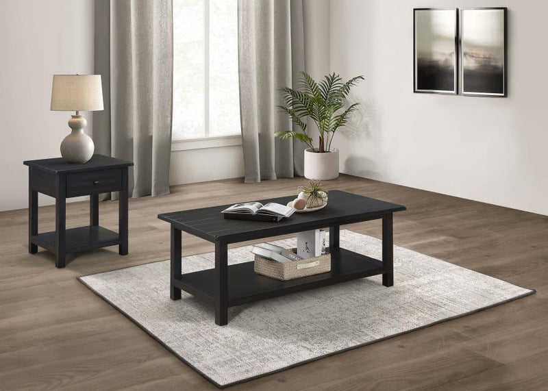 Payne - Coffee And 1-Drawer End Table Set - JaxCo Furniture