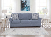 Carissa Manor - Denim - Sofa - JaxCo Furniture