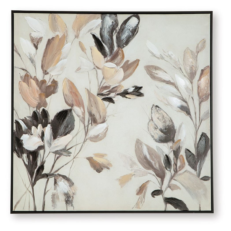 Trulow - Tan / Brown / Black - Wall Art - JaxCo Furniture