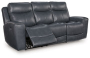 Next Move - Power Reclining Sofa With Adjustable Headrest - JaxCo Furniture