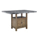 Grayson - Counter Dining Set - Distressed Wood Base - JaxCo Furniture