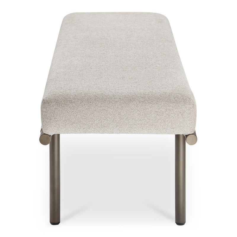 Carson - Dining Bench - Beige - JaxCo Furniture