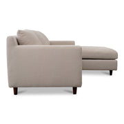 Hutton - Right Sectional - Beige - JaxCo Furniture