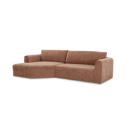Madrid - Left Sectional - Heritage Pink - JaxCo Furniture