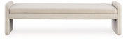 Lembertson - Ecru - Accent Bench - JaxCo Furniture