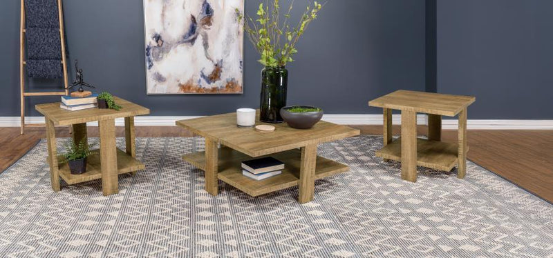 Dawn - Round Coffee Table Set - JaxCo Furniture