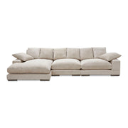 Plunge - Large Sectional - Cappuccino - JaxCo Furniture