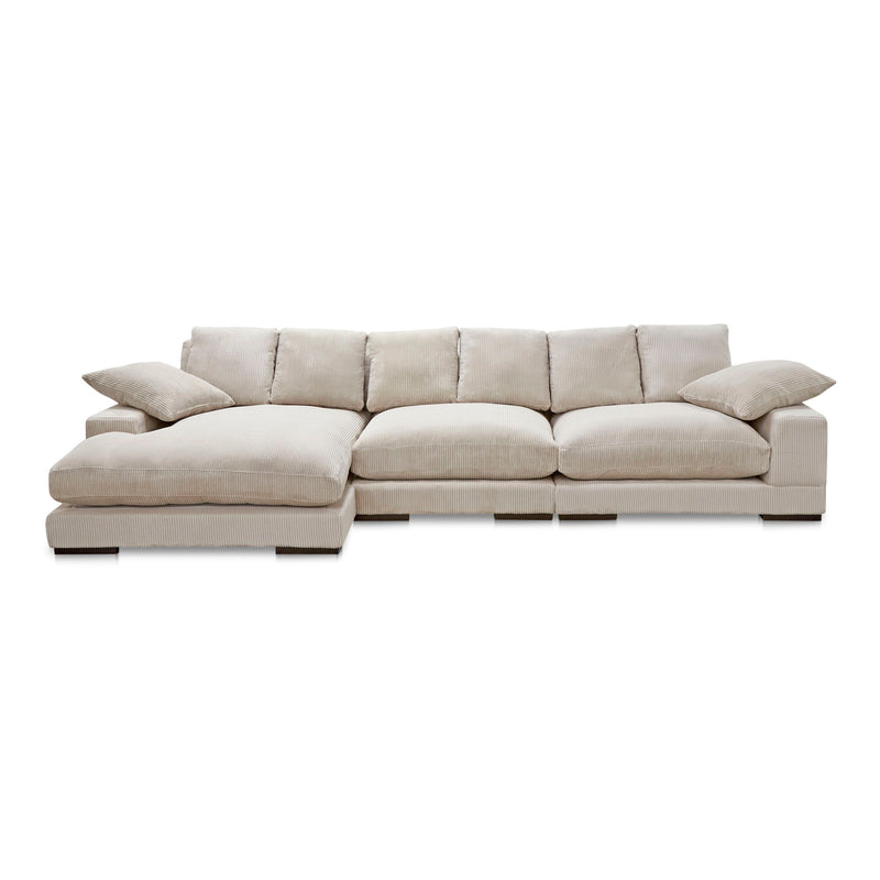 Plunge - Large Sectional - Cappuccino - JaxCo Furniture