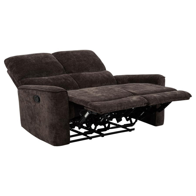 Navarro - Chenille Upholstered Reclining Loveseat - JaxCo Furniture