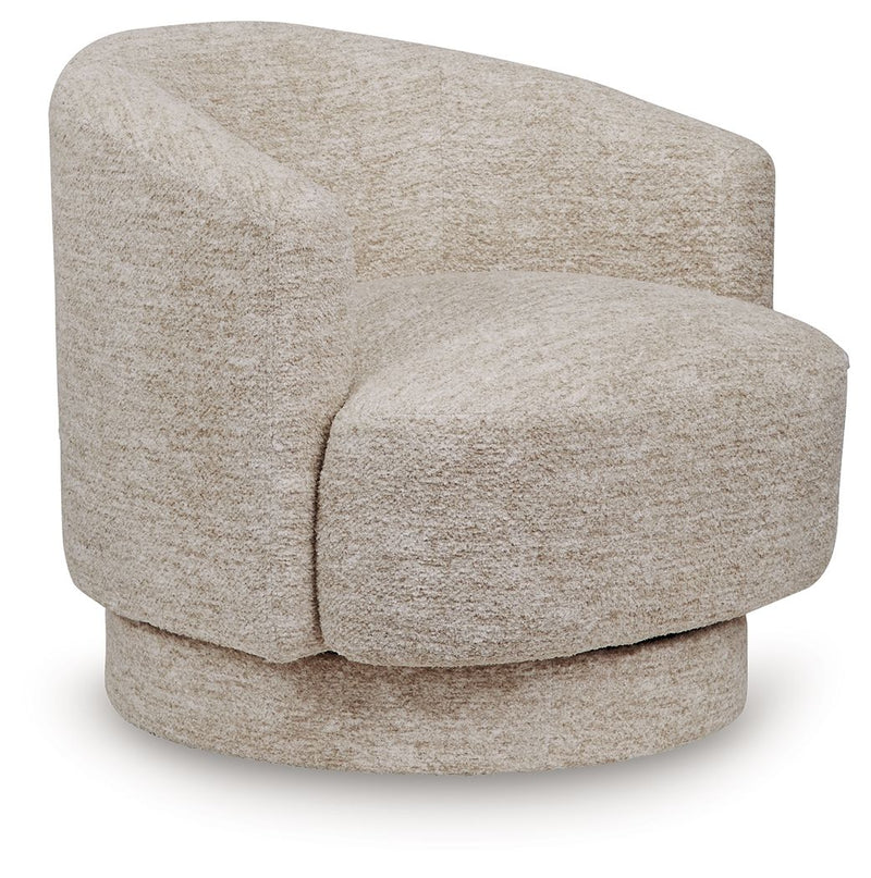 Wardsor - Stone - Swivel Chair - JaxCo Furniture