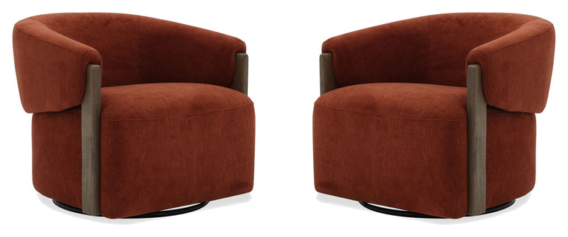 Finley - Swivel Accent Chair - JaxCo Furniture