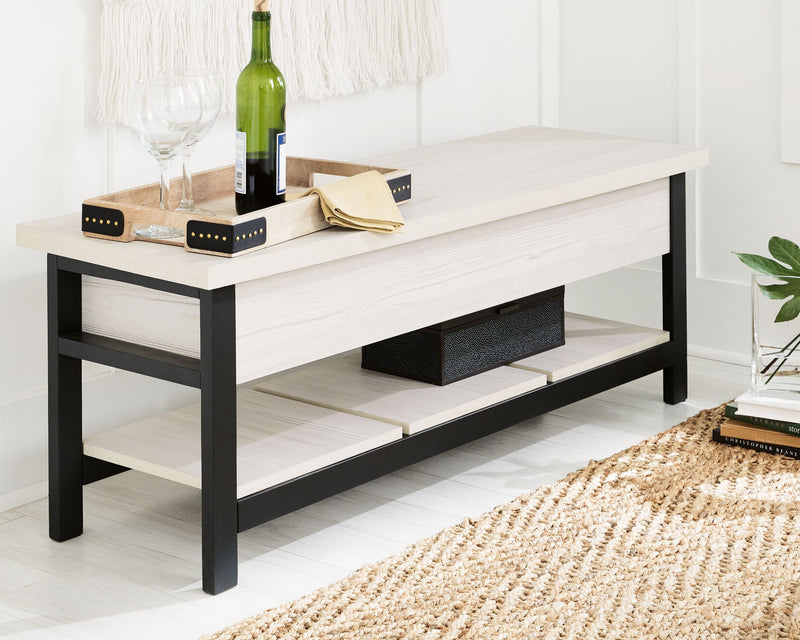 Rhyson - Storage Bench - JaxCo Furniture