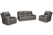 Belmont - Zero Gravity Power Reclining Living Room Set - JaxCo Furniture