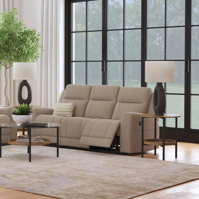 Brentwood - Upholstered Motion Reclining Sofa - JaxCo Furniture