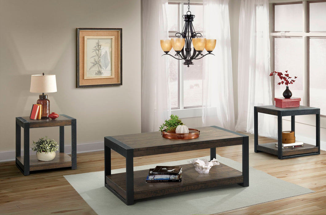 Caesar - Occasional End Table - Black - JaxCo Furniture