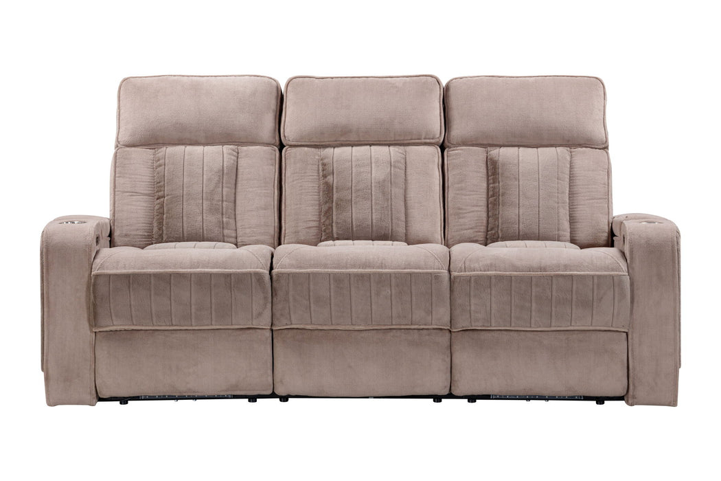 Equinox - Power Reclining Sofa With Drop Down Table