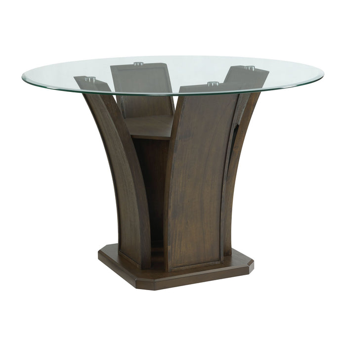 Dapper - Round Counter Height Dining Table - JaxCo Furniture