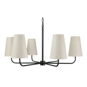 Mathis - Ceiling Lamp - Black - JaxCo Furniture