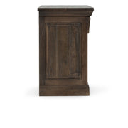 Adelaide - Wood 3 Drawer Nightstand - Cocoa Brown - JaxCo Furniture