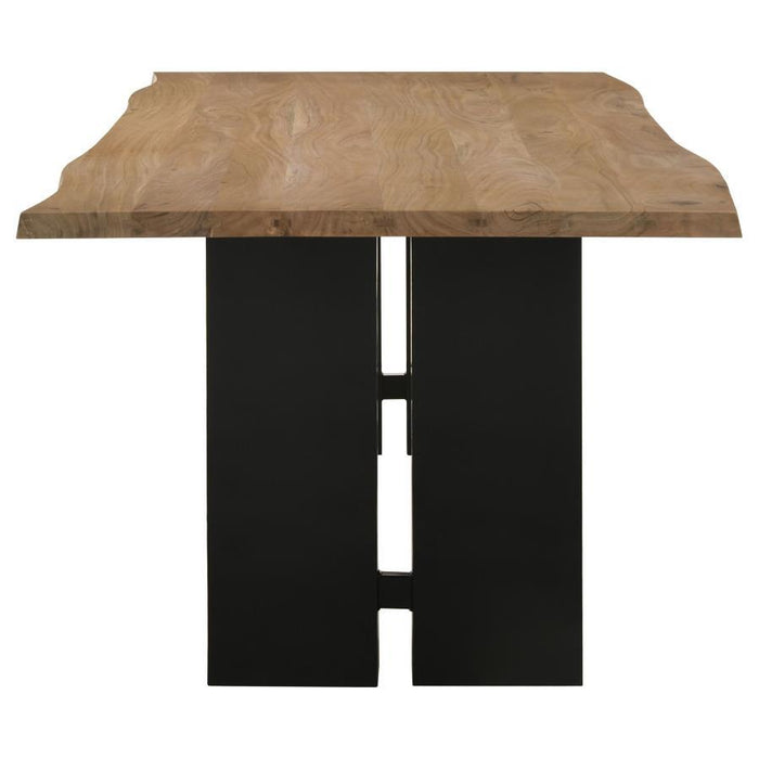 Bradshaw - Live Edge Wood Dining Table - Natural Acacia - JaxCo Furniture