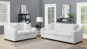 Ashlyn - Upholstered Sloped Arm Sofa Set - JaxCo Furniture