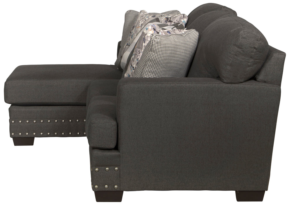 Crawford - Sectional With Accent Pillows - JaxCo Furniture