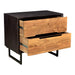 Vienna - Nightstand - Brown - JaxCo Furniture