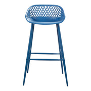 Piazza - Outdoor Barstool (Set of 2) - Blue - JaxCo Furniture
