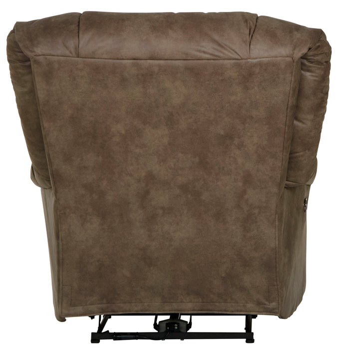 Benny - Power Wall Hugger Recliner - Coffee - 43" - JaxCo Furniture