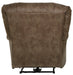 Benny - Power Wall Hugger Recliner - Coffee - 43" - JaxCo Furniture