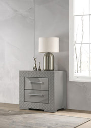 Ives - 2-Drawer Nightstand Bedside Table - JaxCo Furniture