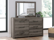 Graystorm - Brown Gray - Dresser And Mirror - JaxCo Furniture