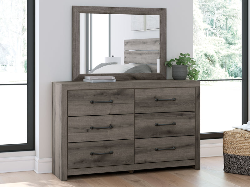 Graystorm - Brown Gray - Dresser And Mirror - JaxCo Furniture
