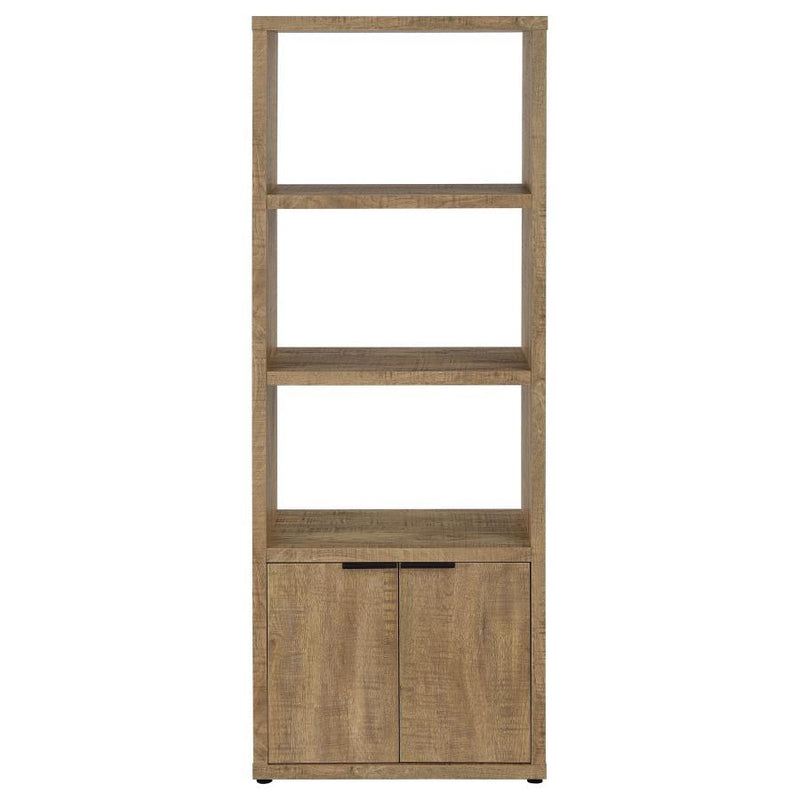 Tabby - 3-Shelf Engineered Wood Media Tower - Mango - JaxCo Furniture