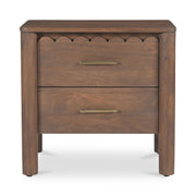 Wiley - Nightstand - Vintage Brown - JaxCo Furniture
