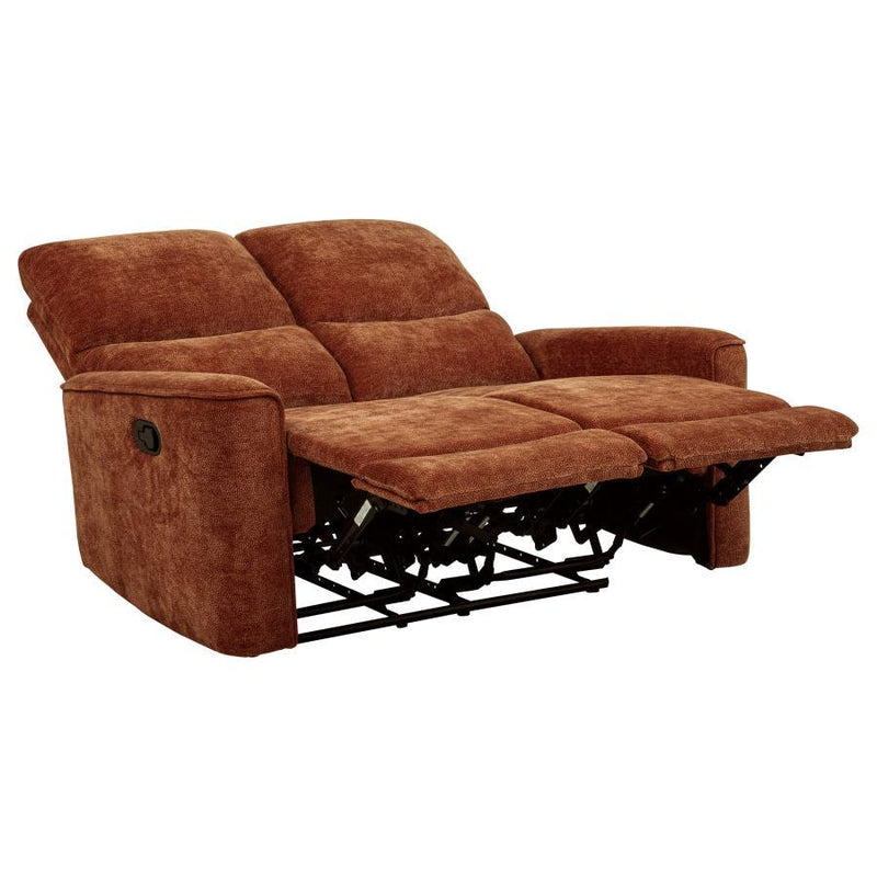Navarro - Chenille Upholstered Reclining Loveseat - JaxCo Furniture