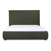 Luzon - King Bed Tall Headboard - Deep Forest - JaxCo Furniture