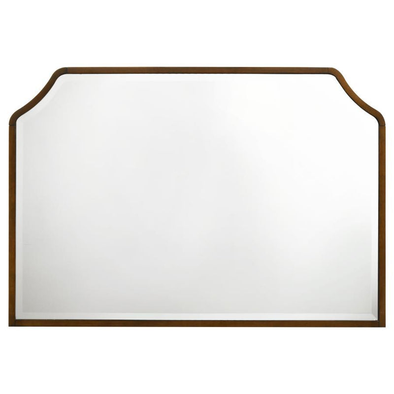 Garland - Dresser Mirror - Brown Cherry - JaxCo Furniture