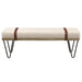 Austin - Fabric Upholstered Accent Bench - Beige - JaxCo Furniture