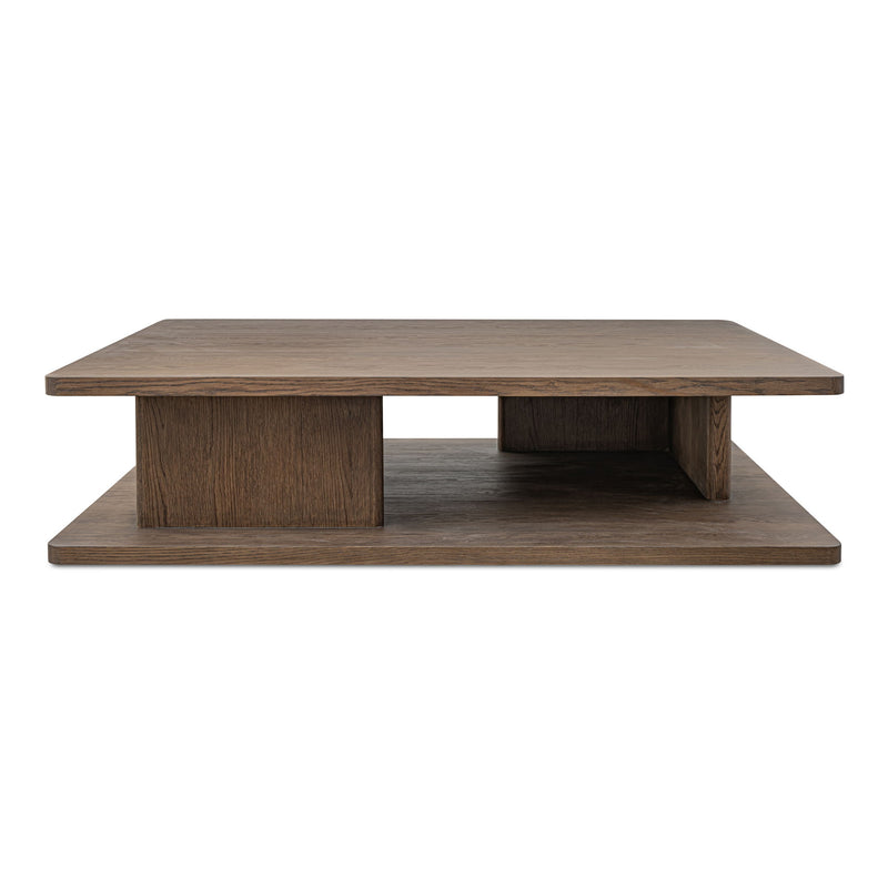 Casey - Large Coffee Table - Dark Brown - JaxCo Furniture