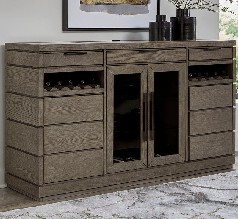 Pure Modern Dining - Buffet Server - Moonstone - JaxCo Furniture