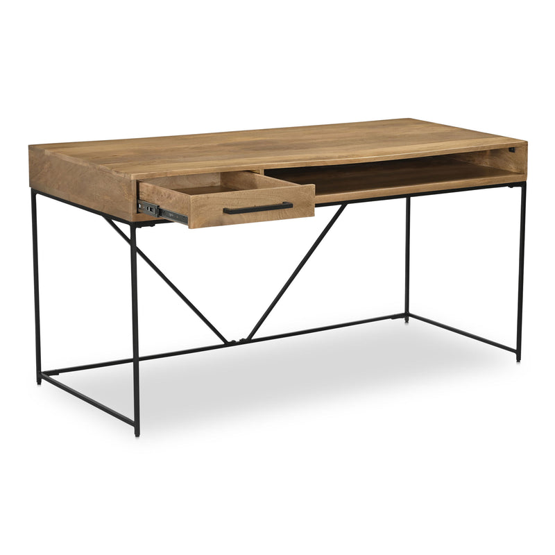 Colvin - Desk - Natural - JaxCo Furniture