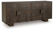 Cato - Dark Brown - Accent Cabinet - JaxCo Furniture