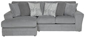 Glacier - 2 Piece Sofa Chaise - JaxCo Furniture