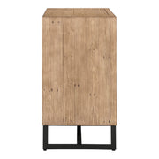 Sierra - 2 Door Cabinet - Light Brown - JaxCo Furniture