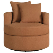 Debbie - Upholstered Swivel Accent Chair - JaxCo Furniture