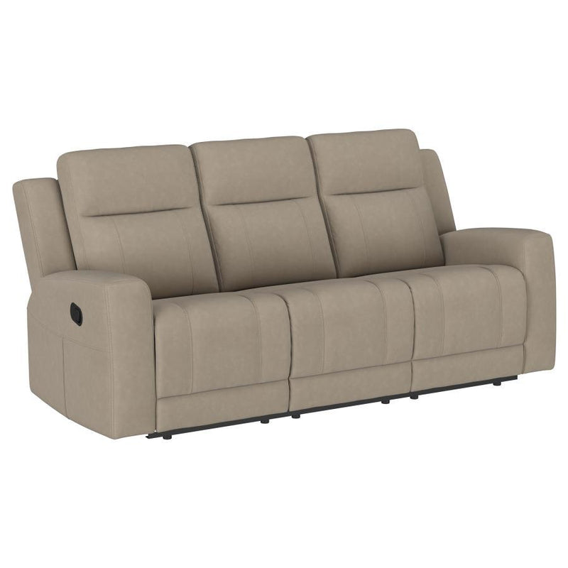 Brentwood - Upholstered Reclining Sofa Set - JaxCo Furniture