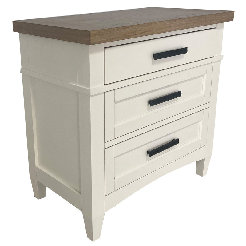 Americana Modern Bedroom - 2 Drawer Nightstand - JaxCo Furniture