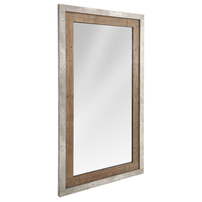 Charlotte - Mirror - Natural / Gray - JaxCo Furniture