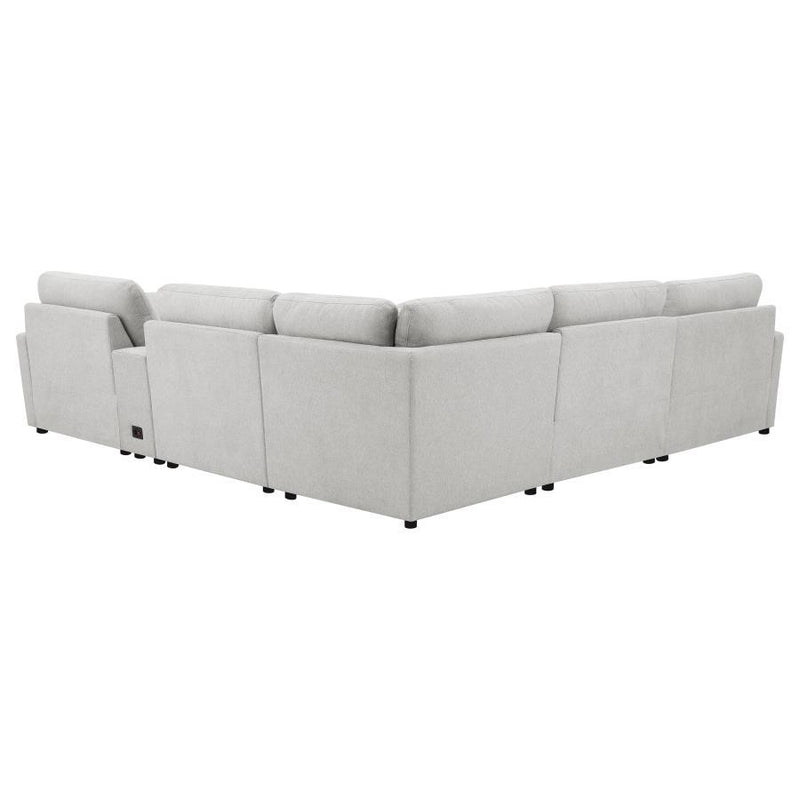 Collins - 6-Piece Modular Power Reclining Sectional - JaxCo Furniture